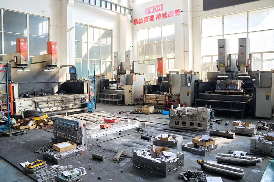 Precision CNC machining of injection mold tooling