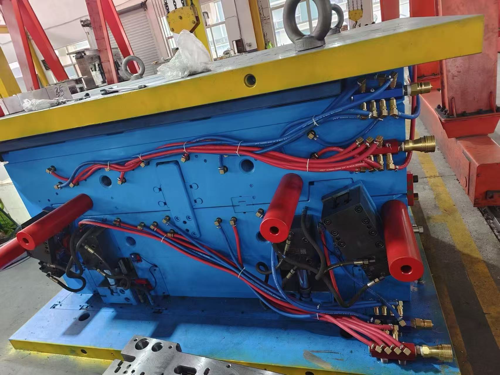 Precision surface grinding workstation at Gege Mould — achieving flatness and surface finish tolerances for injection mold components