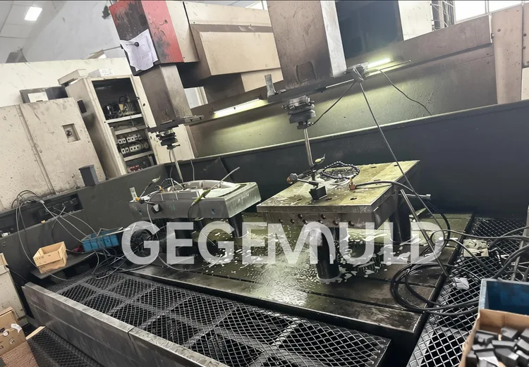 Automotive injection mold manufacturing facility — precision mold engineering and production workshop