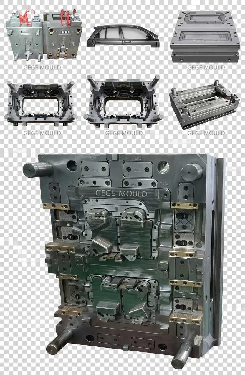 Gege Mould CNC machining floor — high-speed milling centers for precision mold cavity and core fabrication