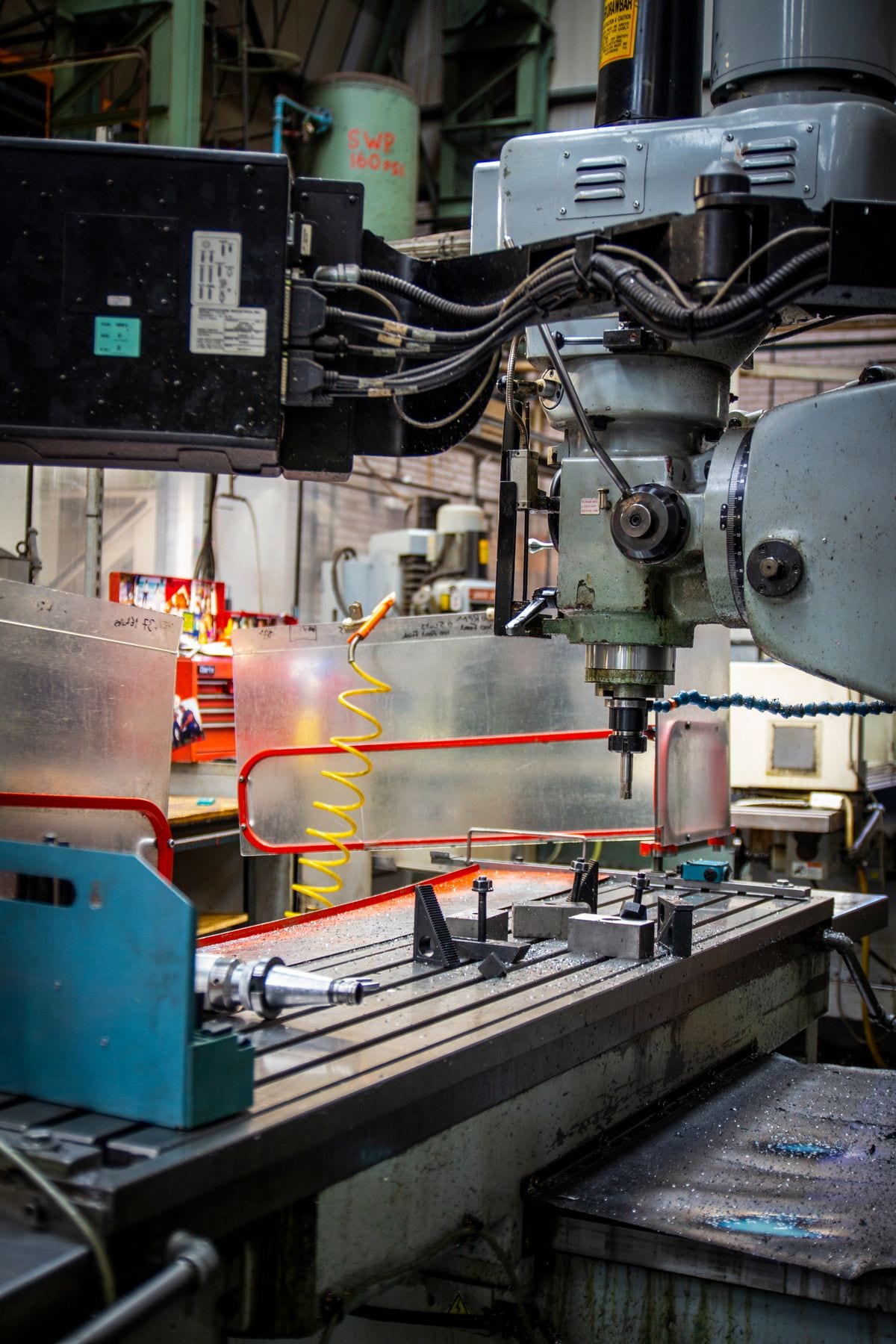 EDM (Electrical Discharge Machining) workstation at Gege Mould — wire-cut and sinker EDM for tight-tolerance mold cavity features and complex internal geometries